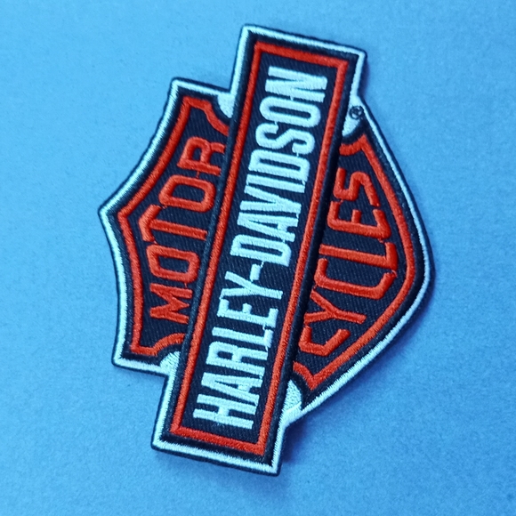 Harley-Davidson Motor Cycles Iron On Patch - Picture 3 of 7